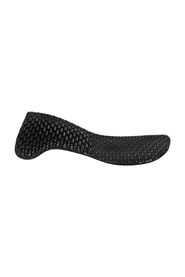 Acavallo Respira Air Release Soft Gel Pad & Front Riser, Black