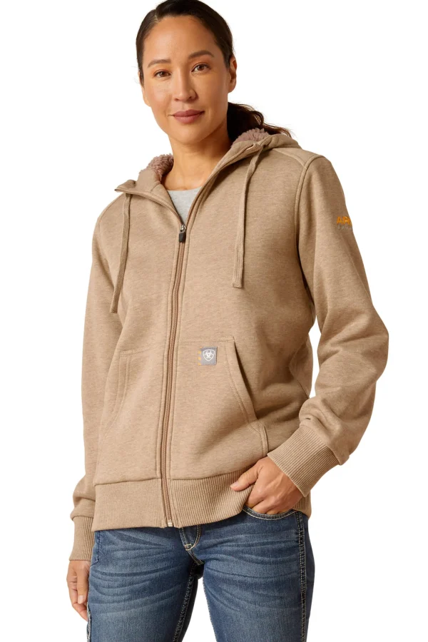 Ariat Rebar All-Weather Sherpa Full Zip Hoodie