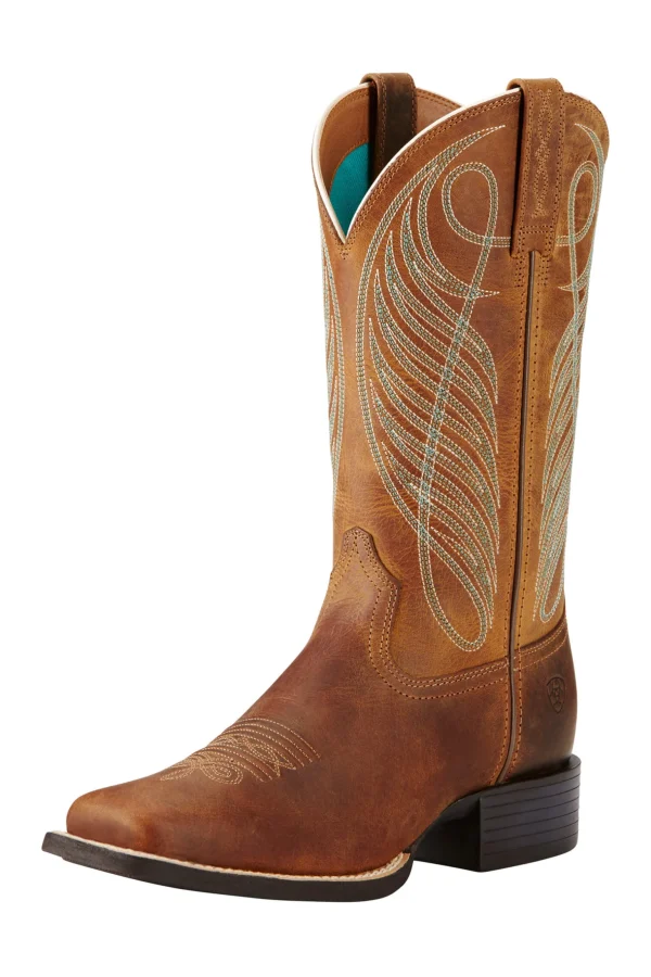 Ariat Round Up Wide Square Toe Woman