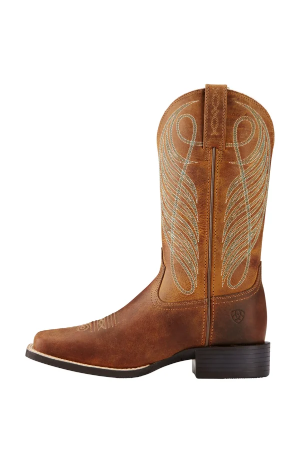 Ariat Round Up Wide Square Toe Woman