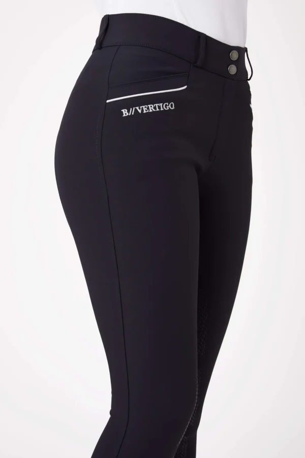 B Vertigo Patricia Full Seat Breeches, Slimming with silicone grip, for Woman