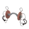 Beris Short Pelham with Tongue Port Bar