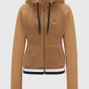 Boss Riva Teddy Hybrid Zip Hoodie