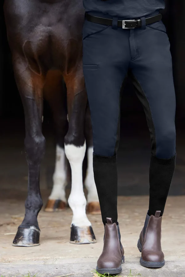 ELT Matteo Classic Men´s Breeches With Faux Leather Full Seat