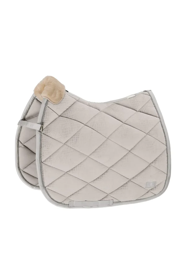 Eskadron Platinum 22 Velvet Croco Dressage Saddle Pad