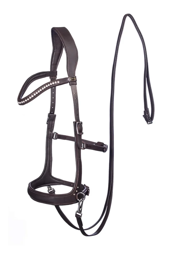 F.R.A. Freedom Riding Articles Rebecca Sidepull With Reins (System 3)