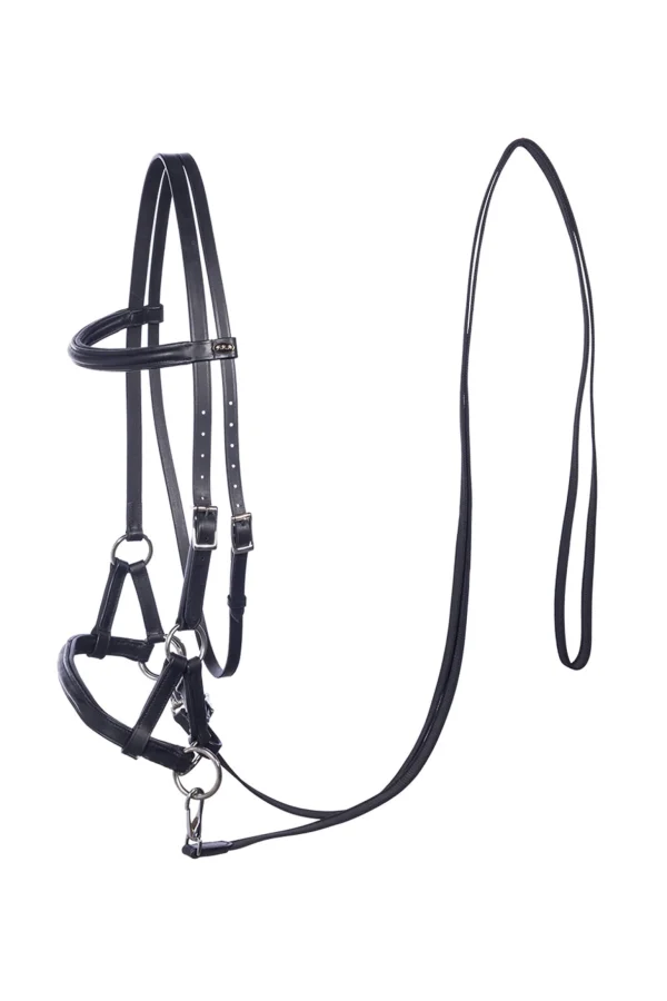 F.R.A. Freedom Riding Articles Pardoes Sidepull (System 3) Leather w/ Anti Slip Reins