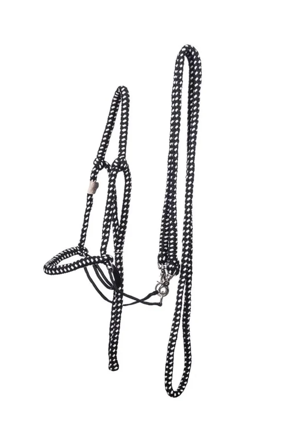 F.R.A. Freedom Riding Articles Nanouk Bitless Bridle (System 4) Cotton w/ Clip Reins