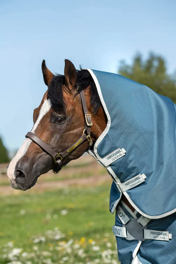 Horseware Amigo AmEco 12 Plus Turnout Rug With Detachable Neck, 0g