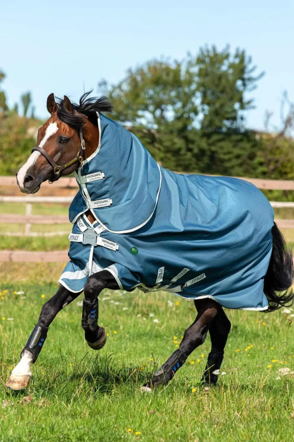 Horseware Amigo AmEco 12 Plus Turnout Rug With Detachable Neck, 0g