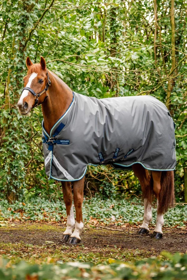 Horseware Amigo Bravo 12 Plus Turnout Rug With Detachable Neck, 400g