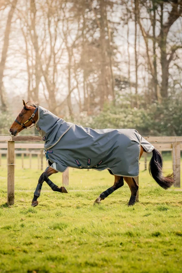 Horseware Amigo Bravo 12 Plus Turnout Rug With Detachable Neck, 0g