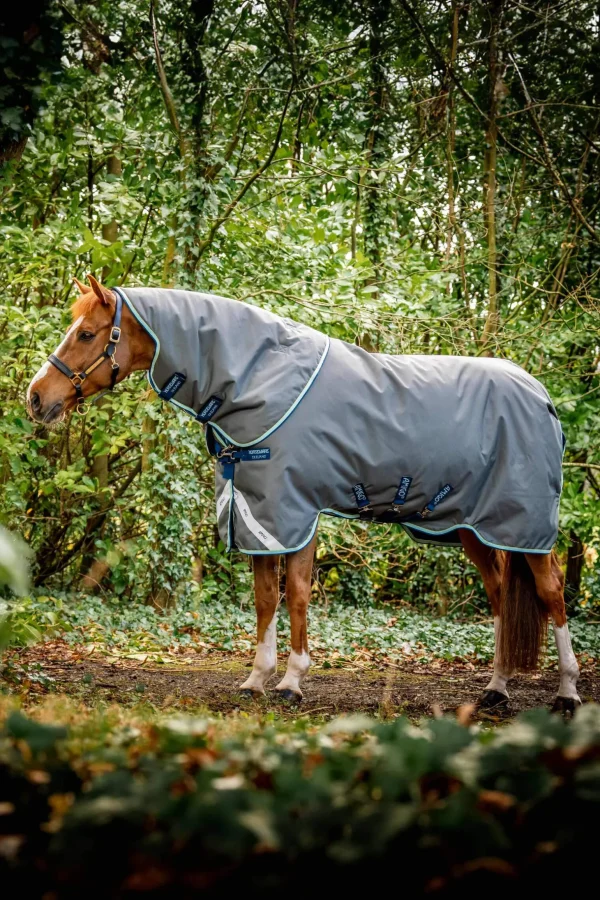 Horseware Amigo Bravo 12 Plus Turnout Rug With Detachable Neck, 400g