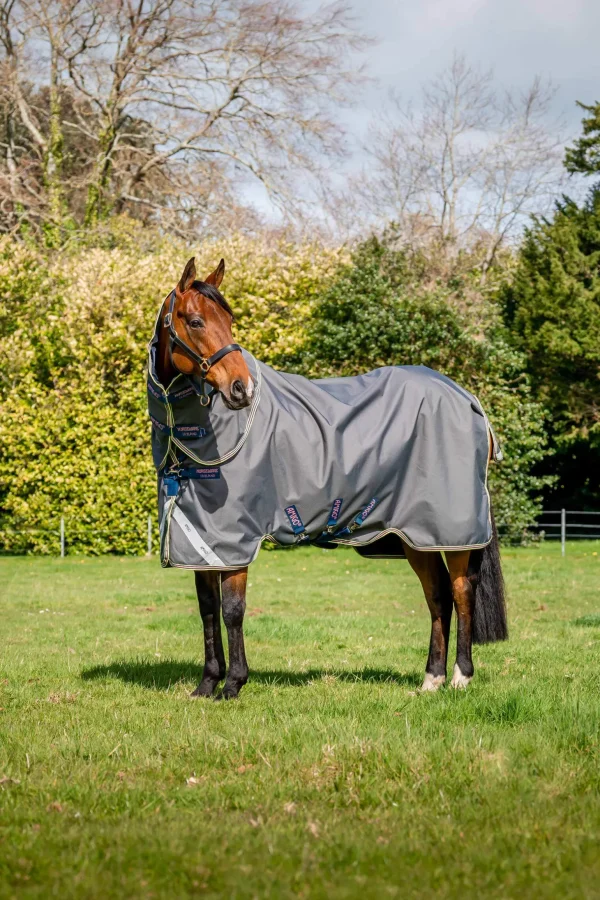 Horseware Amigo Bravo 12 Plus Turnout Rug With Detachable Neck, 0g