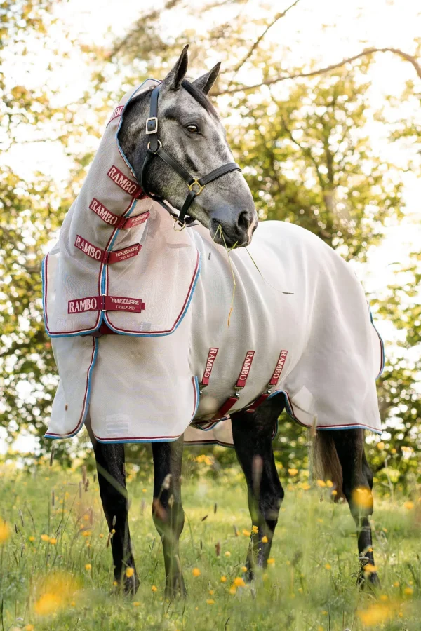 Horseware Rambo Protector Fly Rug With Detachable Neck and Disc Front