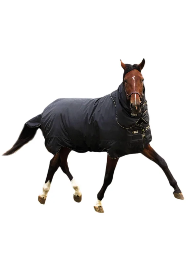 Horseware Trot Plus Turnout Rug With Detachable Neck, 350g