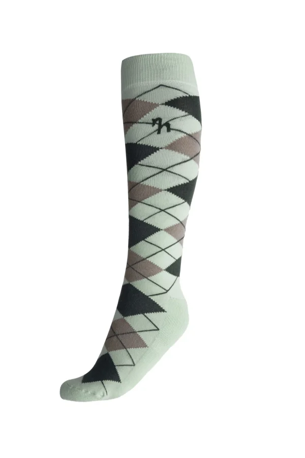 Horze Alana Checked Winter Riding Socks