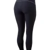 Horze Aubrey High Waist Breeches for Women with Silicone Knee Patch