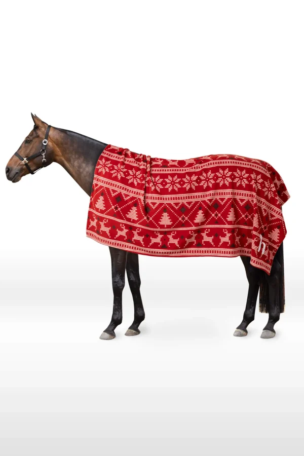 Horze Christmas Throw