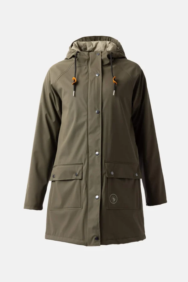 Horze Elise Raincoat with Padded Lining