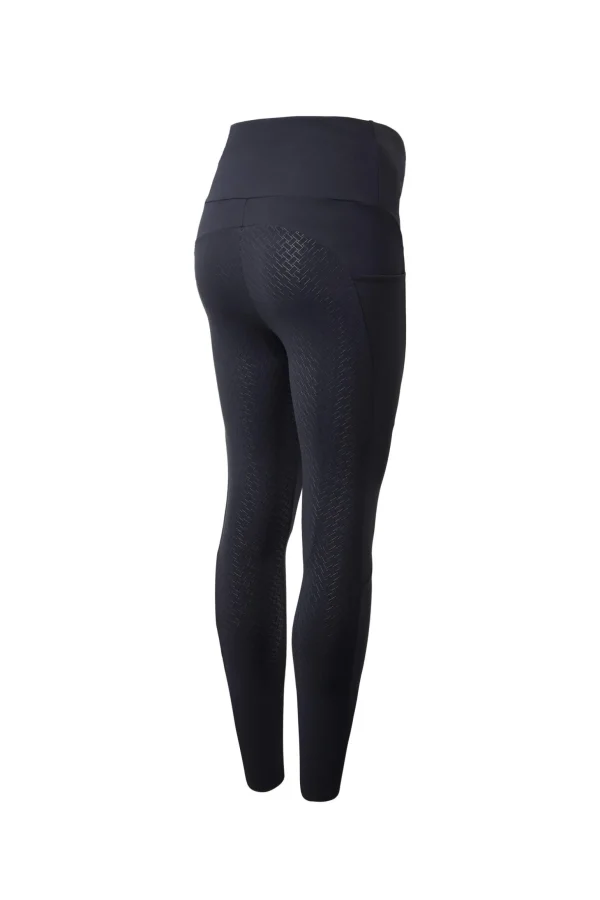 Horze Ginny Maternity Silicone Full Seat Riding Tights with Phone Pockets