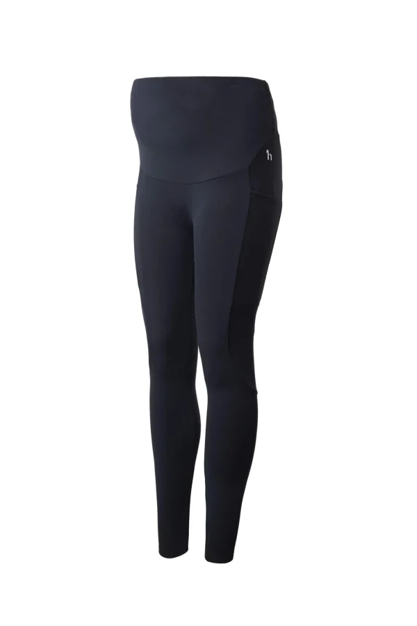 Horze Ginny Maternity Silicone Full Seat Riding Tights with Phone Pockets