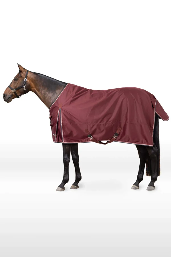 Horze Glasgow Turnout Rug with Fleece Lining and Reflective Accents, 0g