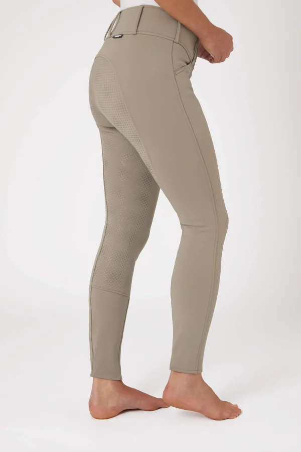 Horze Grand Prix Thermo Softshell Silicone FS Breeches for Women