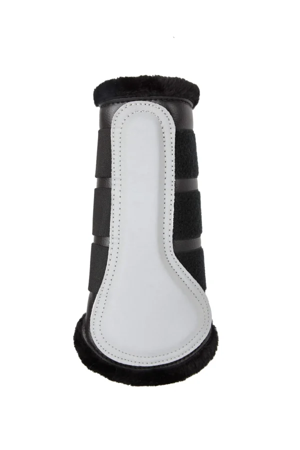 Horze Luminox Reflective Brushing Boots, Front