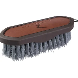 Horze Maddox Leather Handle Dandy Brush