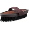 Horze Maddox Leather Handle Body Brush