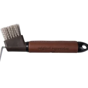 Horze Maddox Leather Handle Hoof Pick