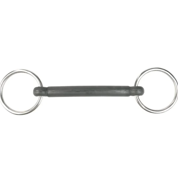 Horze Mullen Mouth Loose Ring Rubber Bit