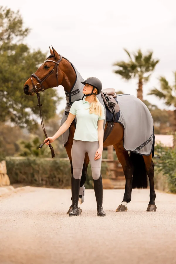 Horze Paso Fino Riding Fly Rug with Detachable Neck and UV Protection