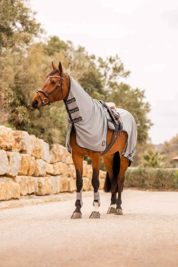 Horze Paso Fino Riding Fly Rug with Detachable Neck and UV Protection