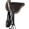 Horze PU Suede Bareback Saddle