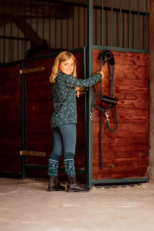 Horze Rhea Kids´ Thermo Fullgrip Breeches with Hip Pockets