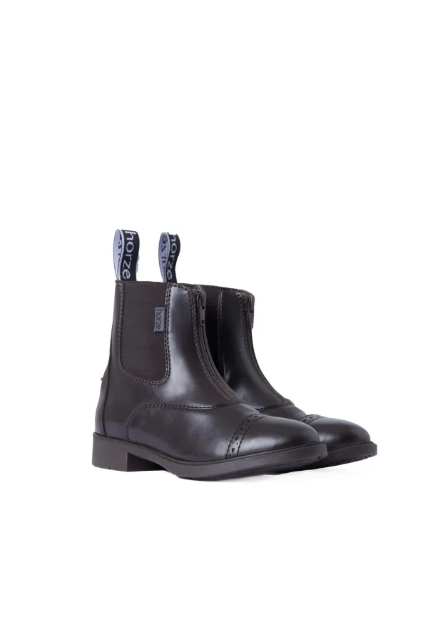 Horze Wexford Kids Front-Zip Jodhpur Boots