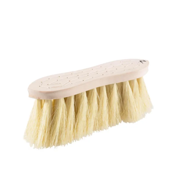 Horze Wood Back Firm Brush w/natural bristles, 8cm