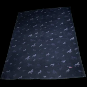 Karlslund Fleece Blanket with Horses