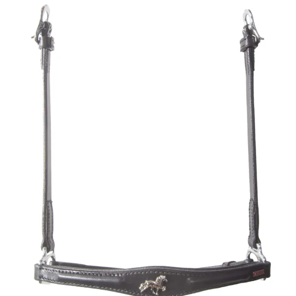 Karlslund Hannoveran noseband with horse emblem