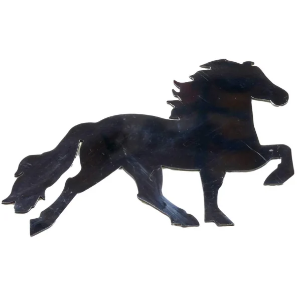 Karlslund Icelandic horse sticker, Black