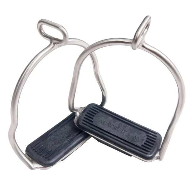 Karlslund Stirrups, brushed steel