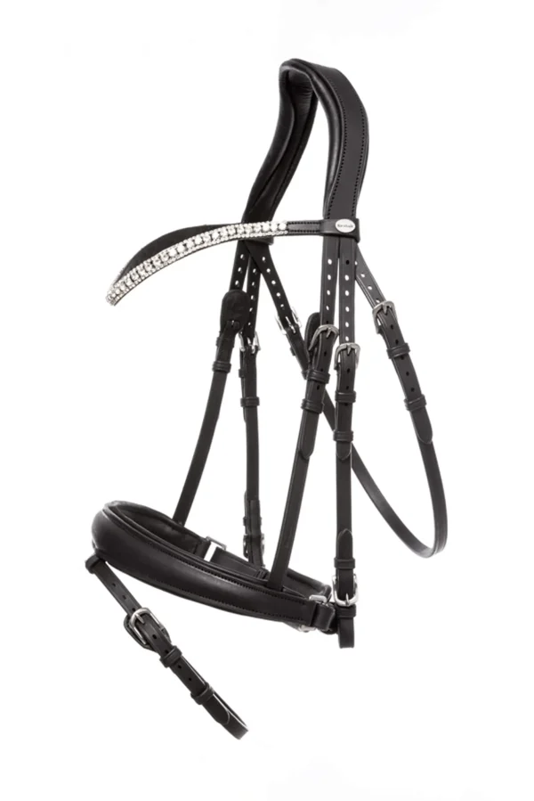 Kavalkade Bridle Everlyn crank nb-flash