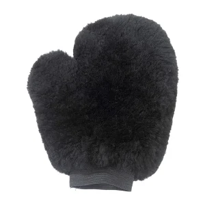 Kavalkade Lambswool grooming glove w/ thumb