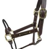 Kentucky Horsewear Leather Rope Halter