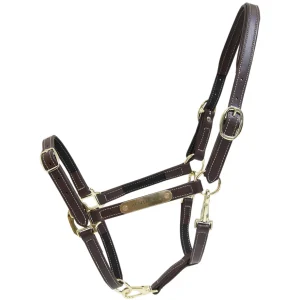 Kentucky Horsewear Leather Halter Flexible