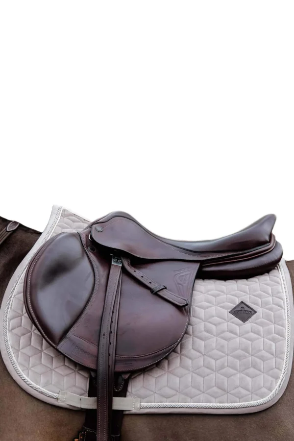 Kentucky Horsewear Velvet Basic Jumping Saddle Pad