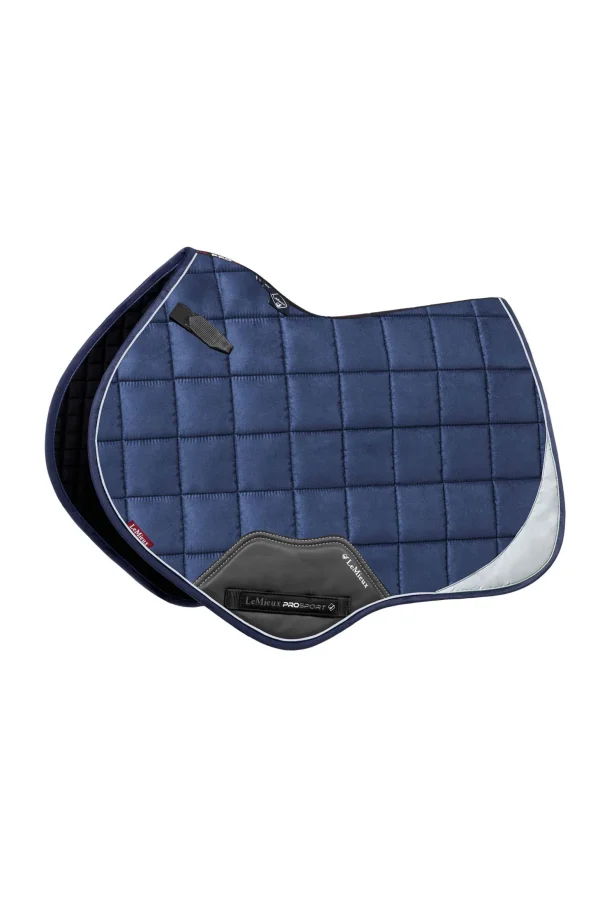 LeMieux Reflective Suede Close Contact Square Saddle Pad