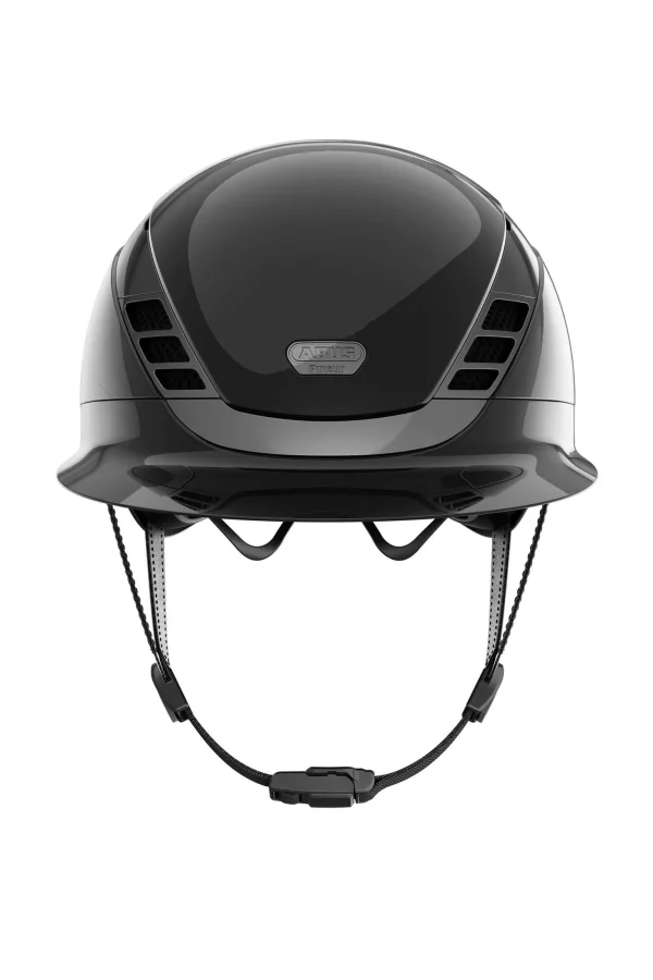 Pikeur Abus AirLuxe Chrome Long Visor Riding Helmet